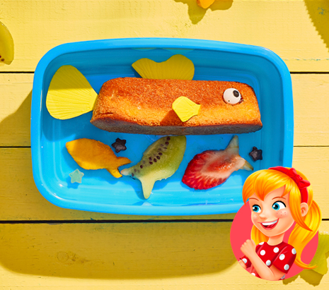 Lancheiras temáticas com bolinhos Ana Maria